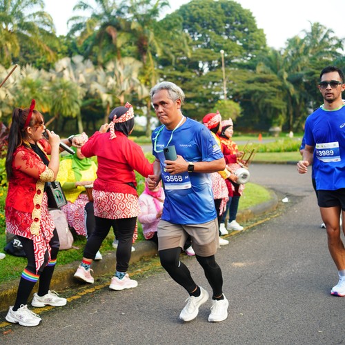 Race photo from BOGORUN 2026