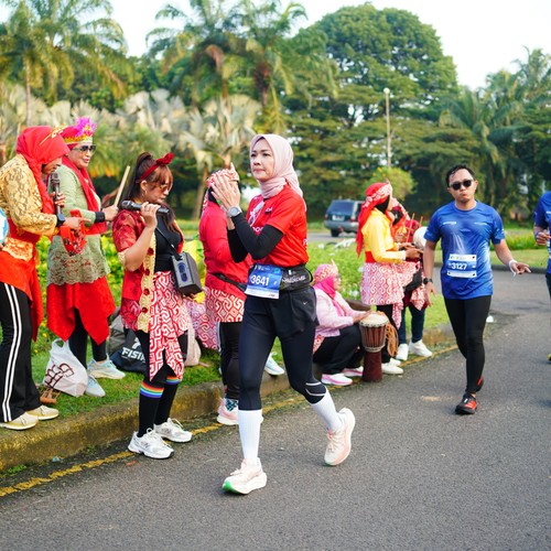 Race photo from BOGORUN 2026