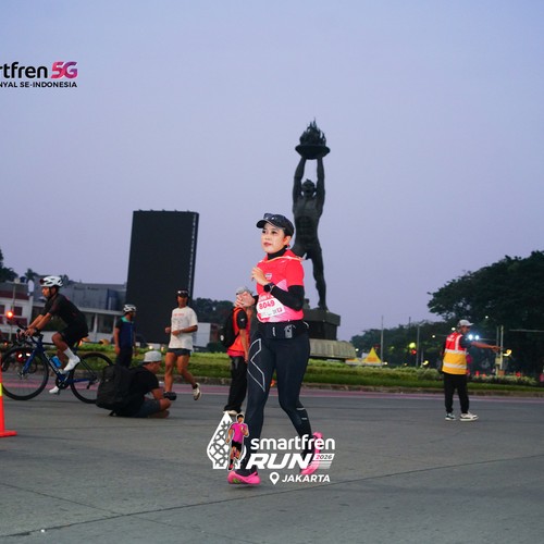 Race photo from SMARTFREN RUN 2026