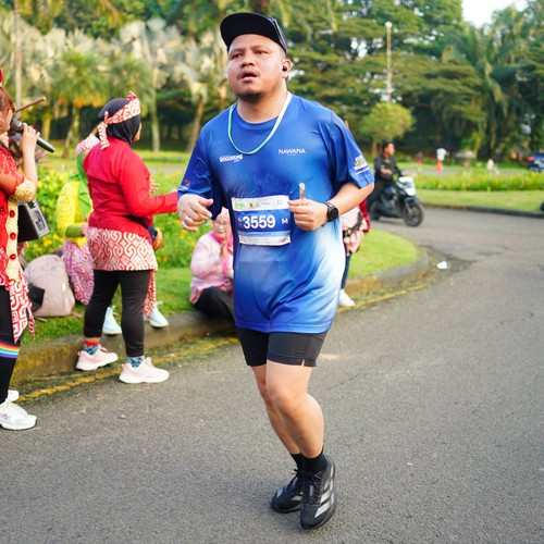 Race photo from BOGORUN 2026