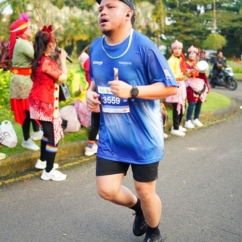 Race photo from BOGORUN 2026