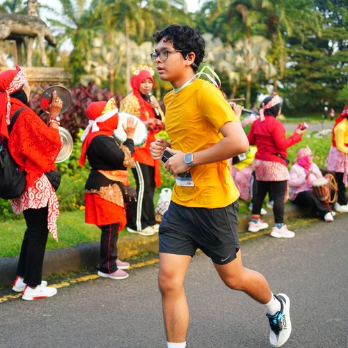 Race photo from BOGORUN 2026