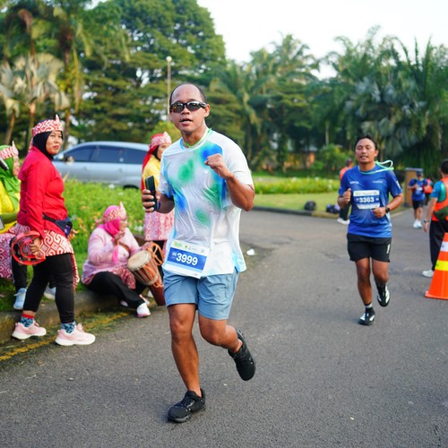 Race photo from BOGORUN 2026