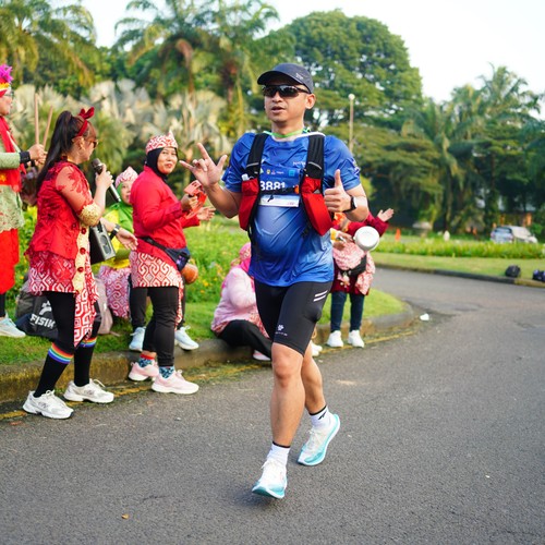 Race photo from BOGORUN 2026