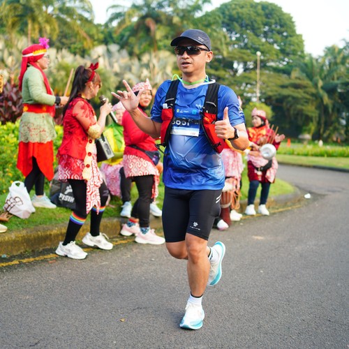 Race photo from BOGORUN 2026