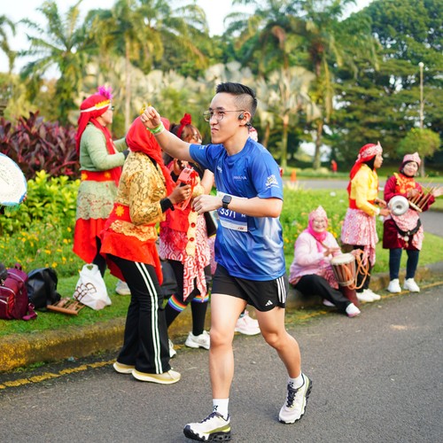 Race photo from BOGORUN 2026