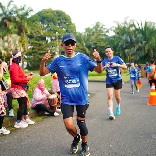 Race photo from BOGORUN 2026