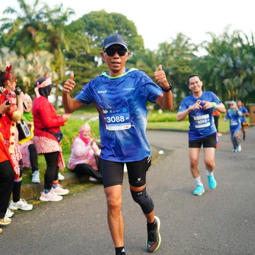 Race photo from BOGORUN 2026