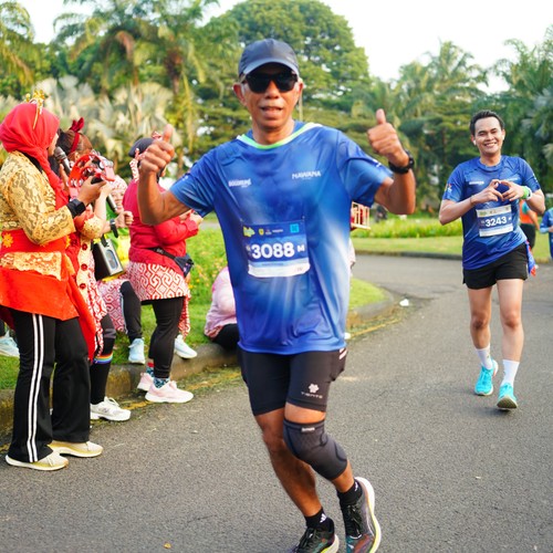 Race photo from BOGORUN 2026