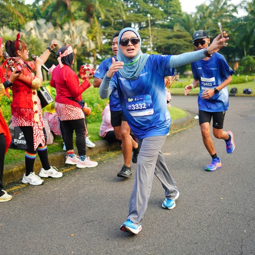 Race photo from BOGORUN 2026