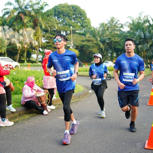 Race photo from BOGORUN 2026