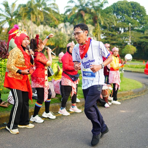 Race photo from BOGORUN 2026