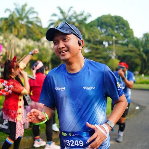 Race photo from BOGORUN 2026