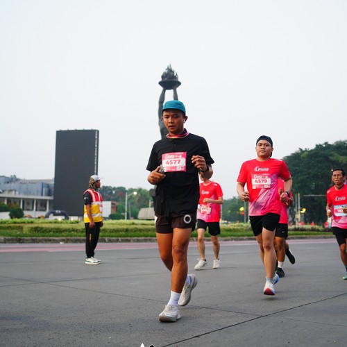 Race photo from SMARTFREN RUN 2026