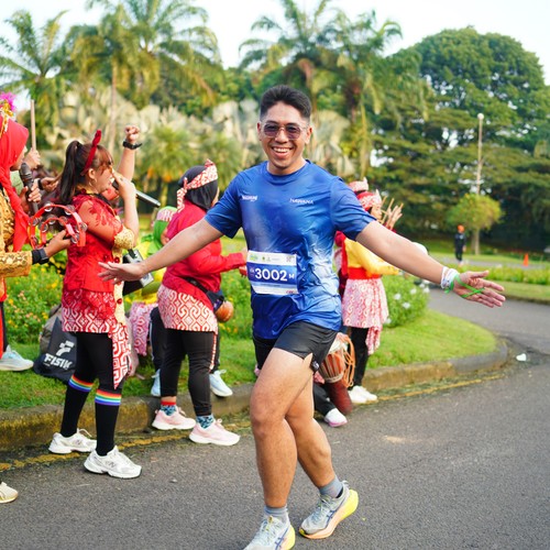 Race photo from BOGORUN 2026