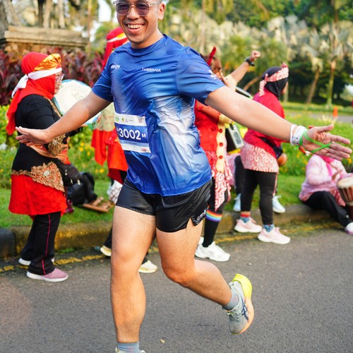 Race photo from BOGORUN 2026