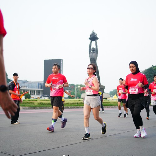 Race photo from SMARTFREN RUN 2026