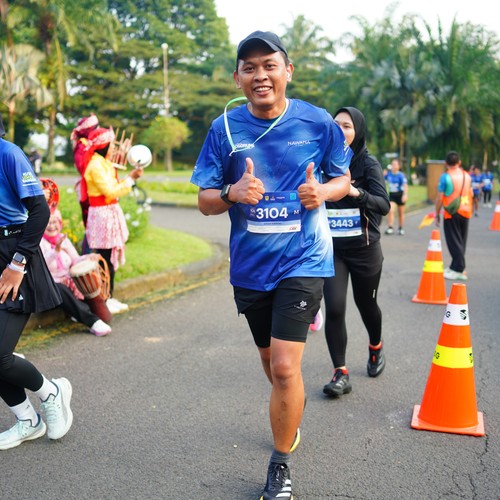 Race photo from BOGORUN 2026