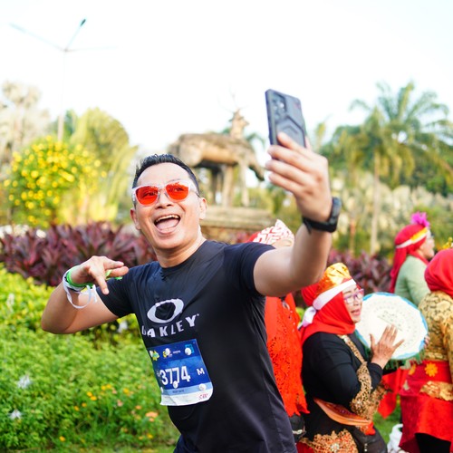 Race photo from BOGORUN 2026