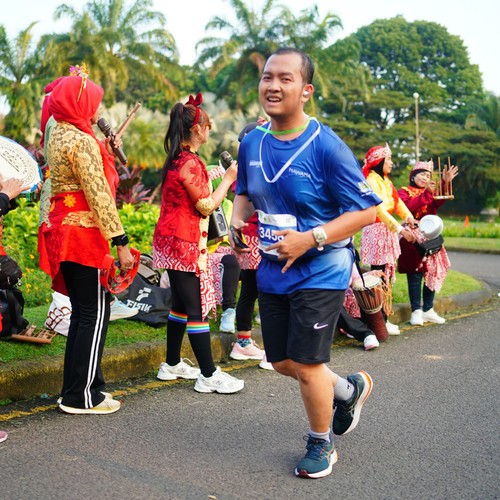 Race photo from BOGORUN 2026