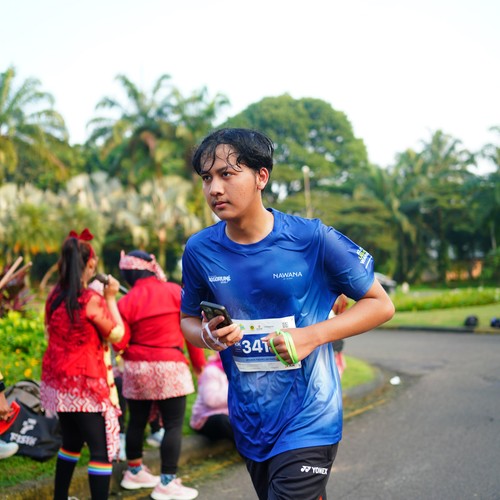 Race photo from BOGORUN 2026