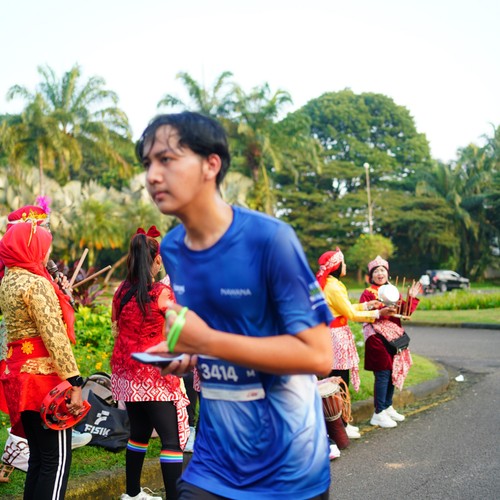 Race photo from BOGORUN 2026
