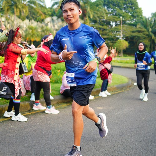 Race photo from BOGORUN 2026