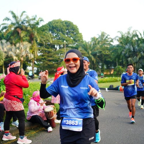 Race photo from BOGORUN 2026