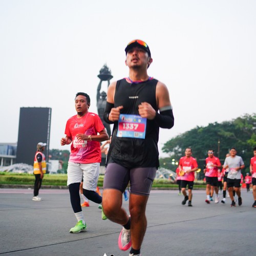 Race photo from SMARTFREN RUN 2026