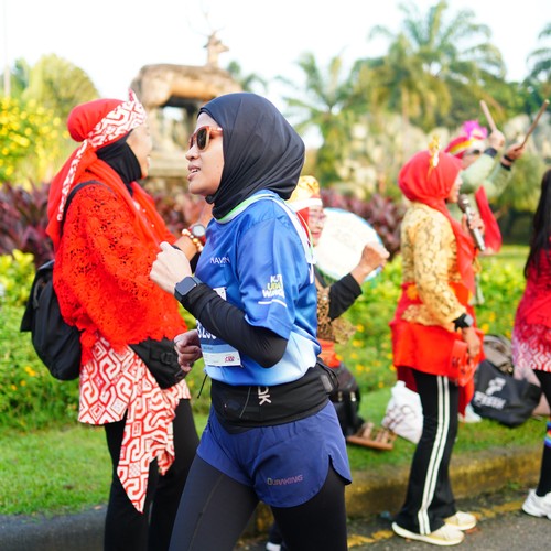 Race photo from BOGORUN 2026