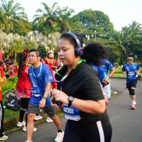 Race photo from BOGORUN 2026