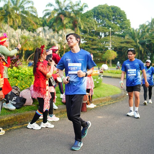 Race photo from BOGORUN 2026