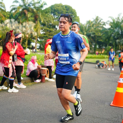 Race photo from BOGORUN 2026
