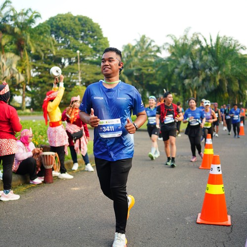 Race photo from BOGORUN 2026