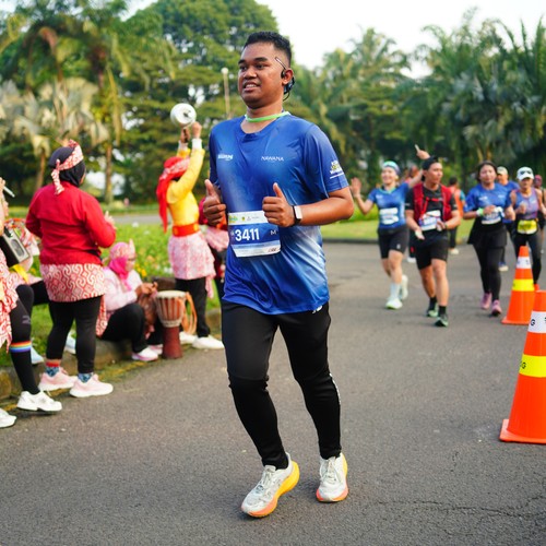 Race photo from BOGORUN 2026