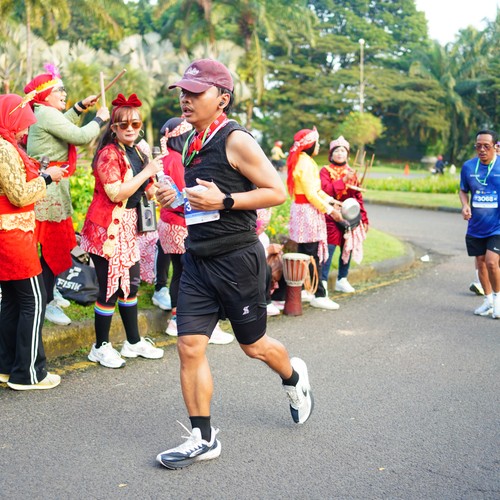 Race photo from BOGORUN 2026