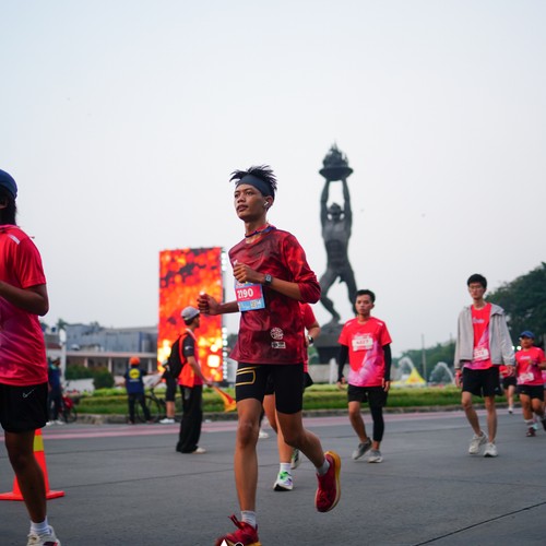 Race photo from SMARTFREN RUN 2026