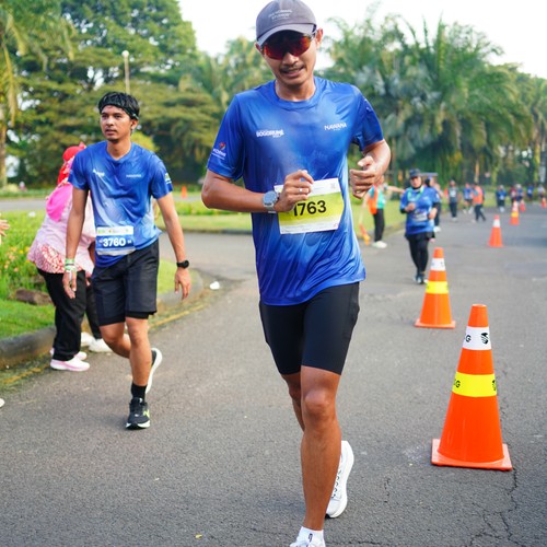 Race photo from BOGORUN 2026