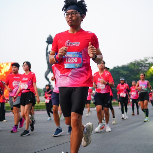 Race photo from SMARTFREN RUN 2026