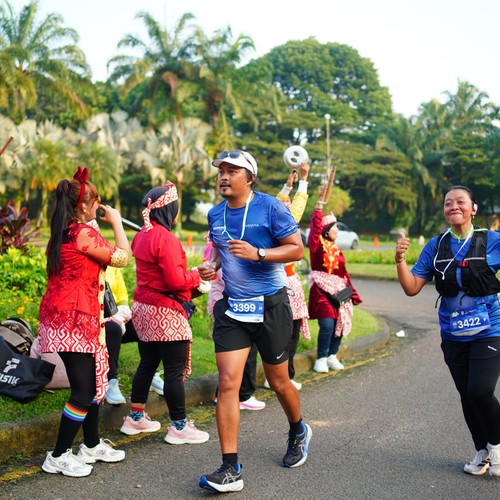 Race photo from BOGORUN 2026
