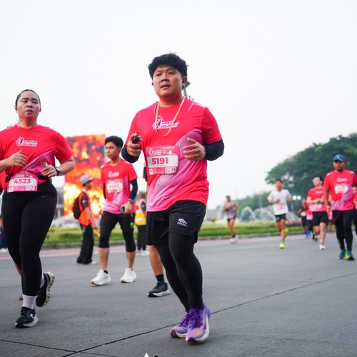 Race photo from SMARTFREN RUN 2026