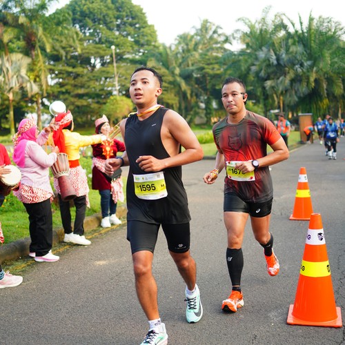 Race photo from BOGORUN 2026