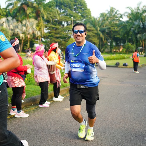 Race photo from BOGORUN 2026