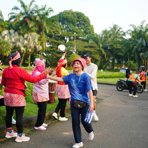 Race photo from BOGORUN 2026