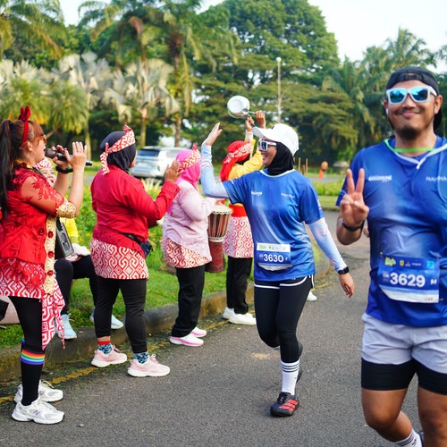 Race photo from BOGORUN 2026