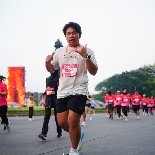 Race photo from SMARTFREN RUN 2026