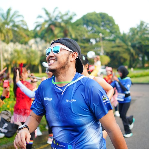Race photo from BOGORUN 2026