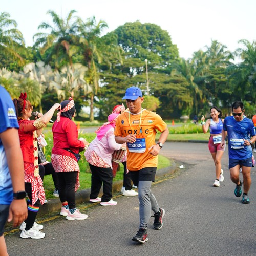 Race photo from BOGORUN 2026