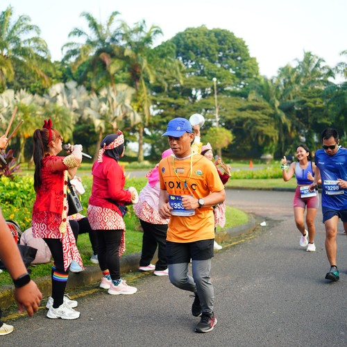 Race photo from BOGORUN 2026
