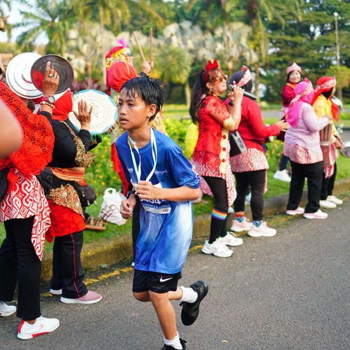 Race photo from BOGORUN 2026